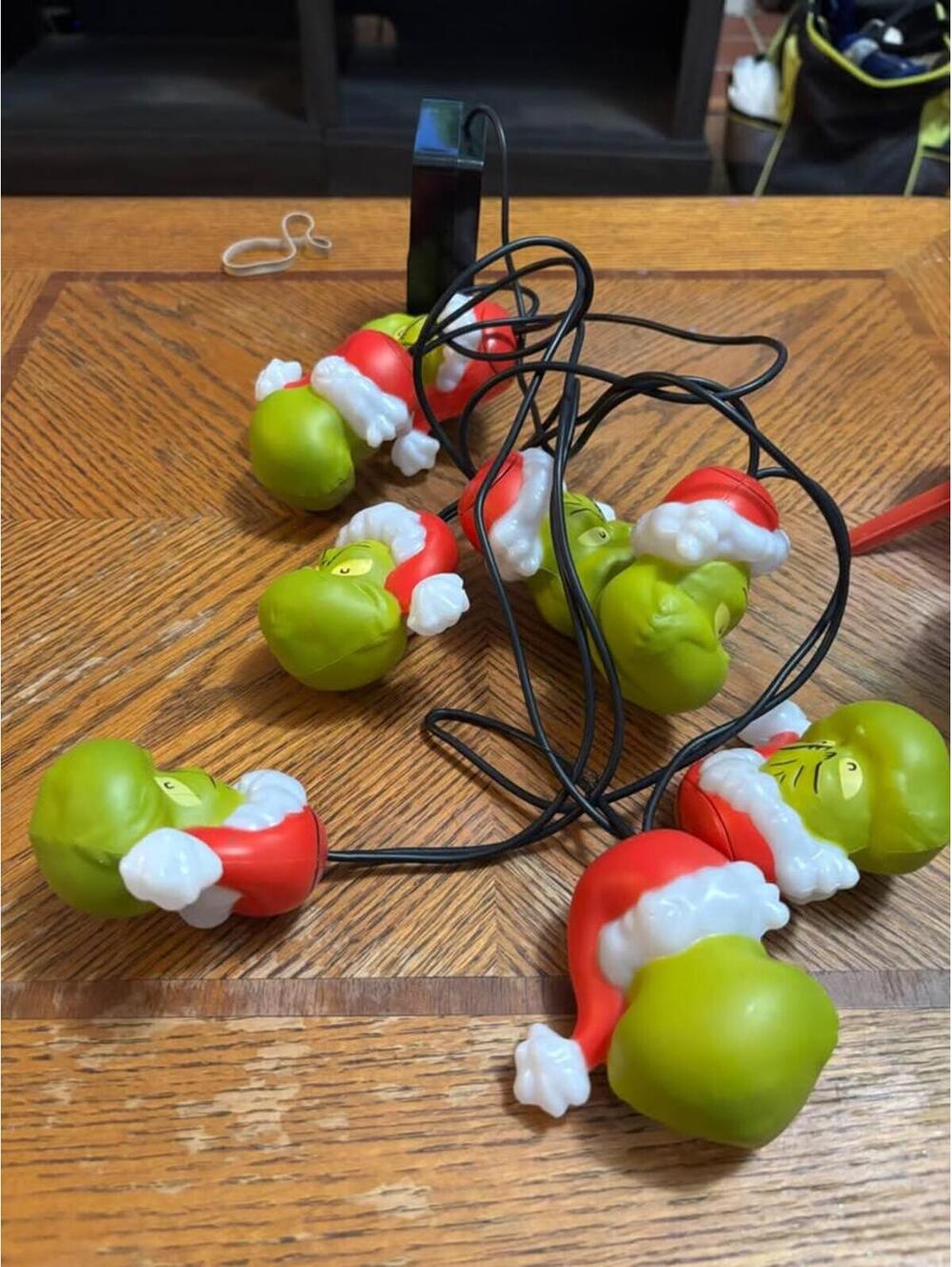 The Grinch Christmas String Lights